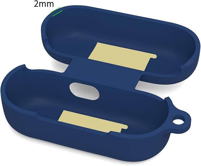 Image of Hamper Protective Case Cover for Sony WF-C510 Truly Wireless in-Ear Bluetooth Earbuds (Blue)