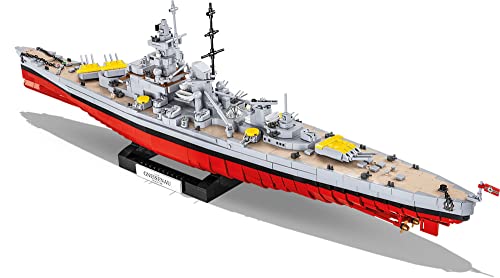 COBI Schlachtschiff Gneisenau, 2.417 Teile, Maßstab 1:300, Schiffmodell