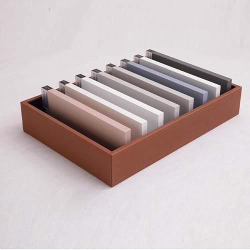 Boîte de rangement pratique pour organiser les échantillons de sol et carrelage