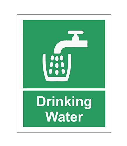 SIGN EVER Drinking Water Sign Board With Double side adhesive tape-Vinyl Sticker With Forex Board-(Green White 10x8 inch) Home,Office,Hospital,Wall,School,Commercial (B07BJ5BGLV) Amazon Price History, Amazon Price Tracker