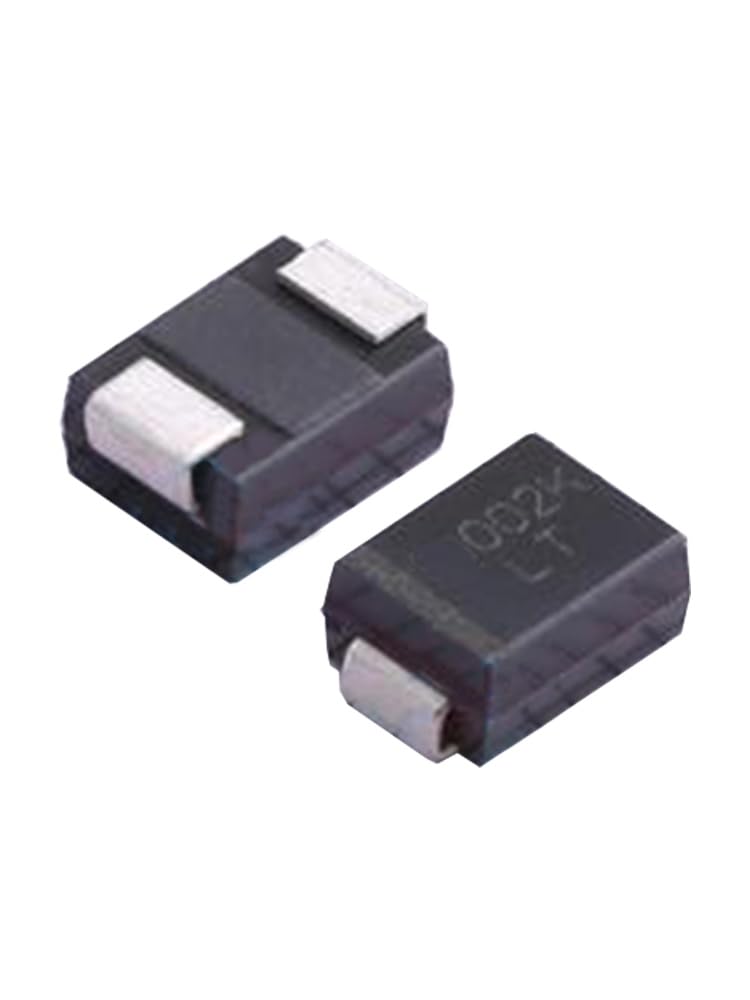 10 Pcs TVS Diode Unidirectional Vrwm:18V SMB P6SMBJ18A_R1_00001