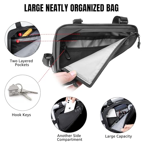 WOTOW Under-Seat Triangle Frame Bag