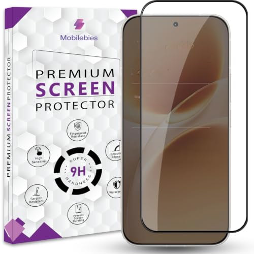 Image of Premium Tempered Glass Screen Protector Guard For Vivo V70 5G (6.59 Inch, Pack of 1) | Edge to Edge Coverage With Easy to installation kit