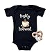 Personalized Handmade Freshly Brewed Baby Onesie®, Funny Coffee Baby Bodysuit, Baby Shower Gift, Coffee Announcement Outfit, Cute Baby Boy or Girl Outfit