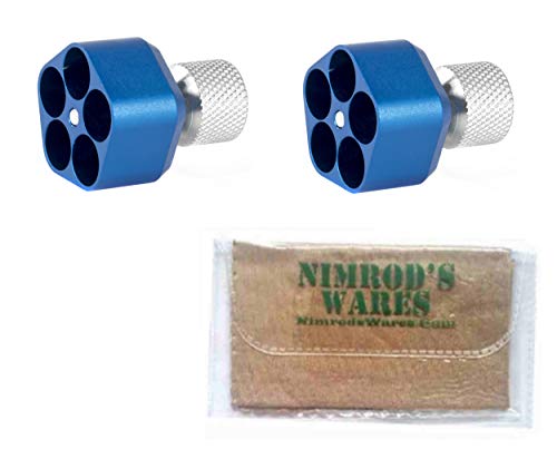 Nimrod's Wares Two Pachmayr S&W J Frame .357 .38 SPL Speedloaders 5-Rd Competition 02650 Bundle Microfiber Cloth Nimrod's Wares Two Pachmayr S&W J Frame .357 .38 SPL Speedloaders 5-Rd Competition 02650 Bundle Microfiber Cloth
