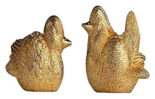 Oiseau en laiton doré RLKHXBS pour meubler un bureau vide avec élégance