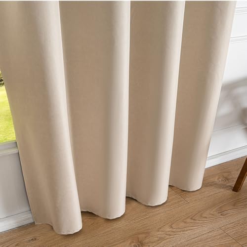 Cortinas salon modernas de poliéster denso con caída elegante gris claro 3
