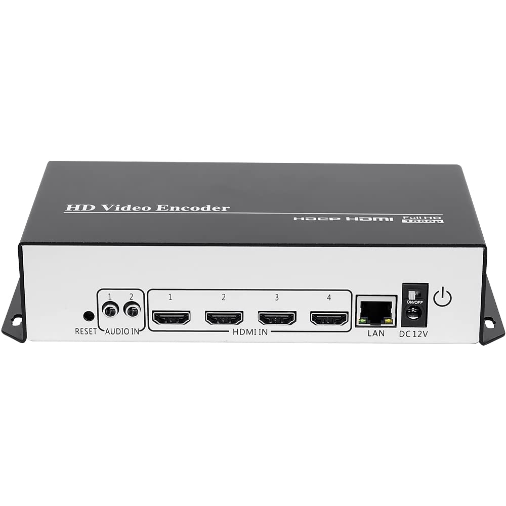 URayCoder4K 4 Channels H.265 H.264 HDMI IP Video Streaming Encoder Live Broadcast RTMP RTMPS Encoder IPTV HDMI to RTSP RTMP RTMPS SRT UDP M3U8 HTTP HLS ONVIF Streamer