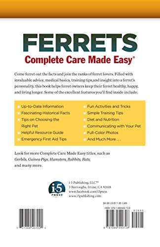 Ferrets: Complete Care Guide: Providing the Best Home for Your Ferret (CompanionHouse Books)