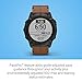 Garmin Fenix 6X Sapphire, Premium Multisport GPS Watch, Features Mapping, Music, Grade-Adjusted Pace Guidance and Pulse Ox Sensors, Black with Brown Leather Band