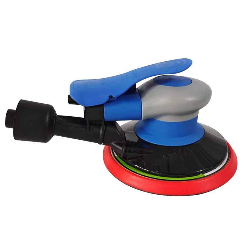 Lijadora de aire Orbital aleatoria de 6 pulgadas y 150mm, amoladora neumática excéntrica de 10000RPM y 5mm for pulido de masilla de pintura automática