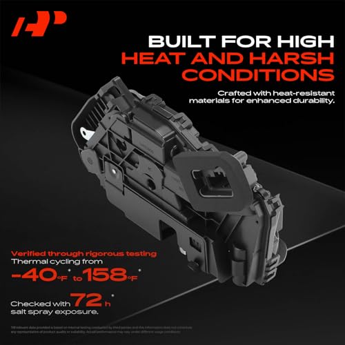 Image of A-Premium Front Right Passenger Side Door Lock Actuator Compatible with Volkswagen Jetta 2019-2023, Tiguan 2019-2023