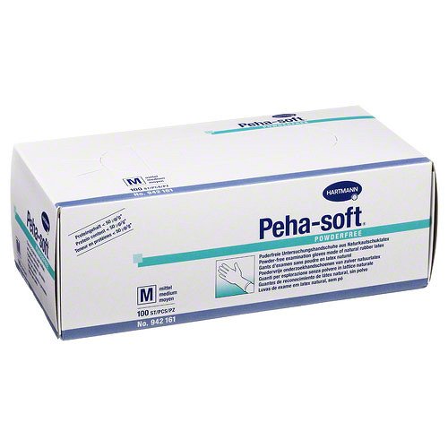 PEHA-SOFT Lat.Einm.Unt.Hands.puderfrei unst.M, 100 St Cover