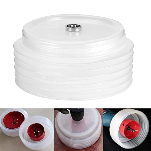 MOVKZACV Hole Saw Dust Shield,Bowl Drill Dust Cover Easy Operate Hole Saw Accessories Elastic Sealing Dust Bowl – Simple Attachment - Image 3