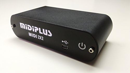 Midiplus MIDI 2x2 USB MIDI interface,Black