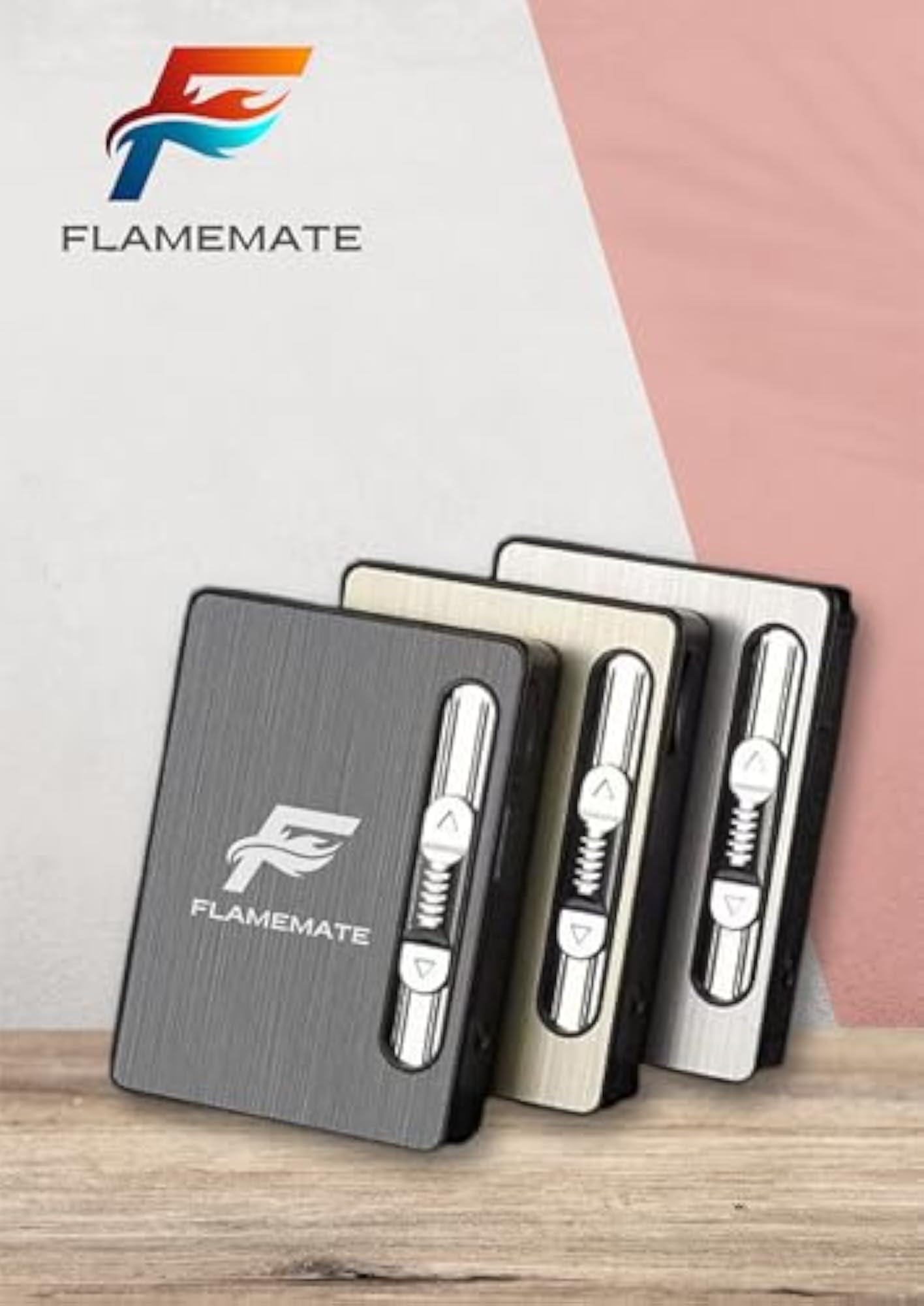 Cigarette Holder and Lighter Case, Multicolour