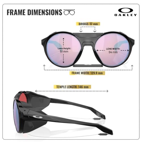 Image of Oakley CLIFDEN OO9440 Round Shape Sunglasses With Official Eyewear Kit | Men's Sunglasses