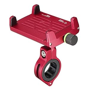 Alaceg Bike Motorcycle Mobile Phone Holder With Handlebar Stand Rearview Holder 360°Rotatable Gps Navigation Bracket Phone Holder 4