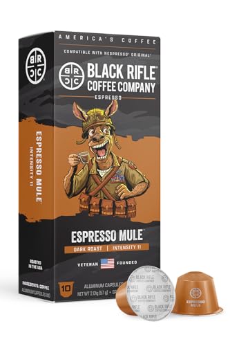 Black Rifle Coffee Espresso Mule Nespresso Pods 30ct