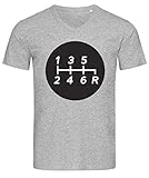 Photo Gallery manual transmission 6 speed gearbox stick shift t-shirt da uomo con scollo a v medium Photo Gallery manual transmission 6 speed gearbox stick shift t-shirt da uomo con scollo a v medium