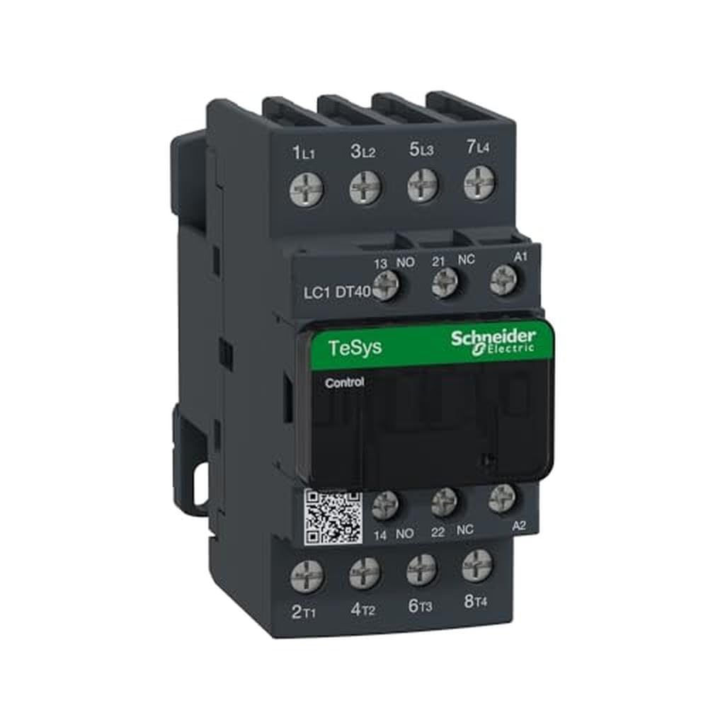Schneider Electric LC1DT40P7 Tesys D, Contactor, 4P(4 Na) Ac-1, 440 V 40 A, Bobina 230 V Ca 50/60 Hz