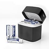 Maxfree 8-Pack Rechargeable AA Lithium Batteries with Charger – Dual-Purpose Charger for AA Lithium & NiMH – 1.5V 3600mWh Double A Batteries with LED Display – Fast Charging for Remotes, Cameras, Toys