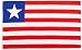 Liberia Flag 3ft x 5ft Printed Polyester
