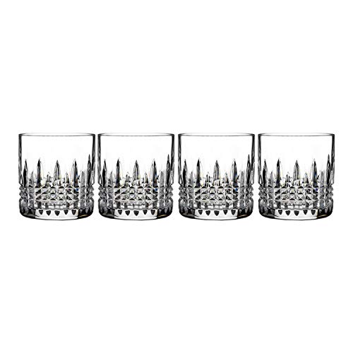 Waterford Connoisseur Lismore Diamond Straight Tumbler Set of 4