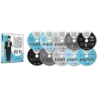 The Essential Charlie Chaplin Collection Featuring 50 Films - 10 DVD BOXSET