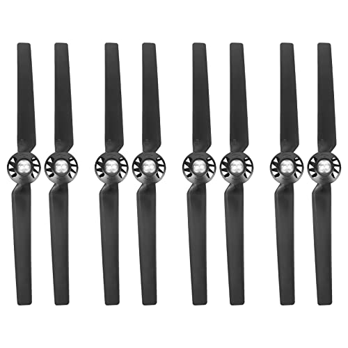 Pqahffowr - Juego de 8 serías para piezas desmanchadas para drones Yuneec Q500 Typhoon 4K liberación automática con cuchilla de repuesto (Negro)
