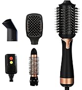 4 in 1 Hair Dryer Brush Set, Wizchark Ionic Hot Air Brush, Volumizer Anti-frizz Blow Dryer Brush,...