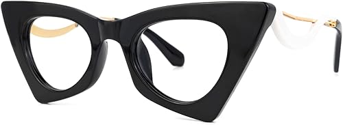 VOOGLAM Lentes de bloqueo de luz azul para mujer, anti rayos UV, con marco elegante, pequeño