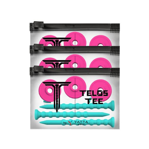YATTA GOLF Telos Premium Golf Tees – Adjustable Golf Tees