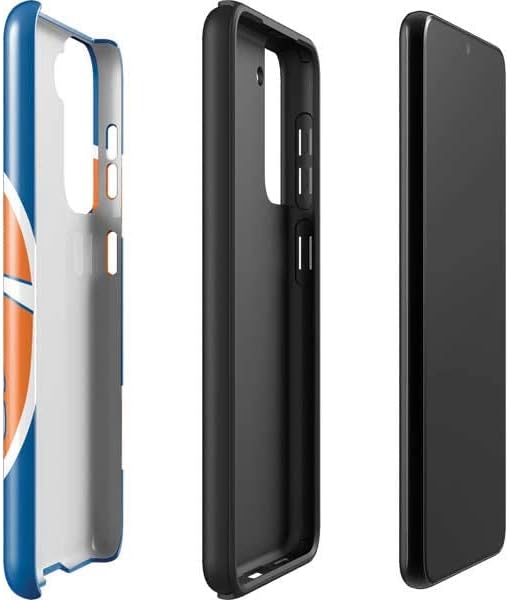 Skinit Pro Phone Case Compatible with Galaxy S22 Plus - Officially Licensed NFL Denver Broncos Retro Logo Design