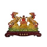 Simbolo di successo: Ispirata al tradizionale motivo di buon auspicio, questa scultura rappresenta ambizione, successo professionale e prosperità, rendendola adatta a migliorare ricchezza e fortuna in vari ambienti.