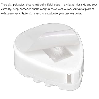 sourcing map Guitare Médiator Support Plastique Forme Cœur Blanc pour Guitare, Basse, Ukulélé avec Adhésif Retour et… - Les Beatles, Paul McCartney, John Lennon, RIngo Starr, George Harrison sourcing map Guitare Médiator Support Plastique Forme Cœur Blanc pour Guitare, Basse, Ukulélé avec Adhésif Retour et… – Image 4