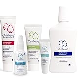 Oralieve Dry Mouth Relief Starter Kit (Includes Moisturising Dry Mouth Gel 50ml, Moisturising Spray 50ml, Ultra Mild Toothpaste 75ml, Alcohol-Free Mouthwash 500ml & Nourishing Lip Care 10ml)