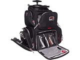 G.P.S. Bags Rolling Handgunner Backpack, Black, Small