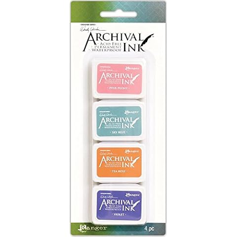 Wendy Vecchi Mini Archival Mini Ink Pad Set Of 4 - Kit 3 Cover
