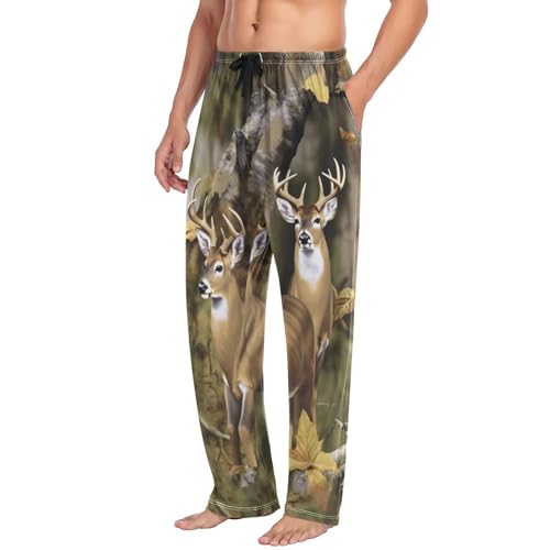 Mens Pajama Pants, Lightweight Soft Lounge Pant with Pockets Sleep Pj Bottoms for Men4