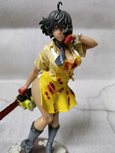 1/7 Texas Chainsaw Massacre Leatherface Action Figures Environmentally Friendly Pvc Material Toy Action Figure Statue Anime Character Model Collectibles Ornaments Birthday Gifts Toys #TOP22