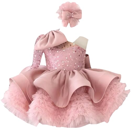10 Best Baby High Waist Dresses for Stylish Tiny Tots 7 KLFFLGID Toddler Girls Pageant Flower Girl Dress