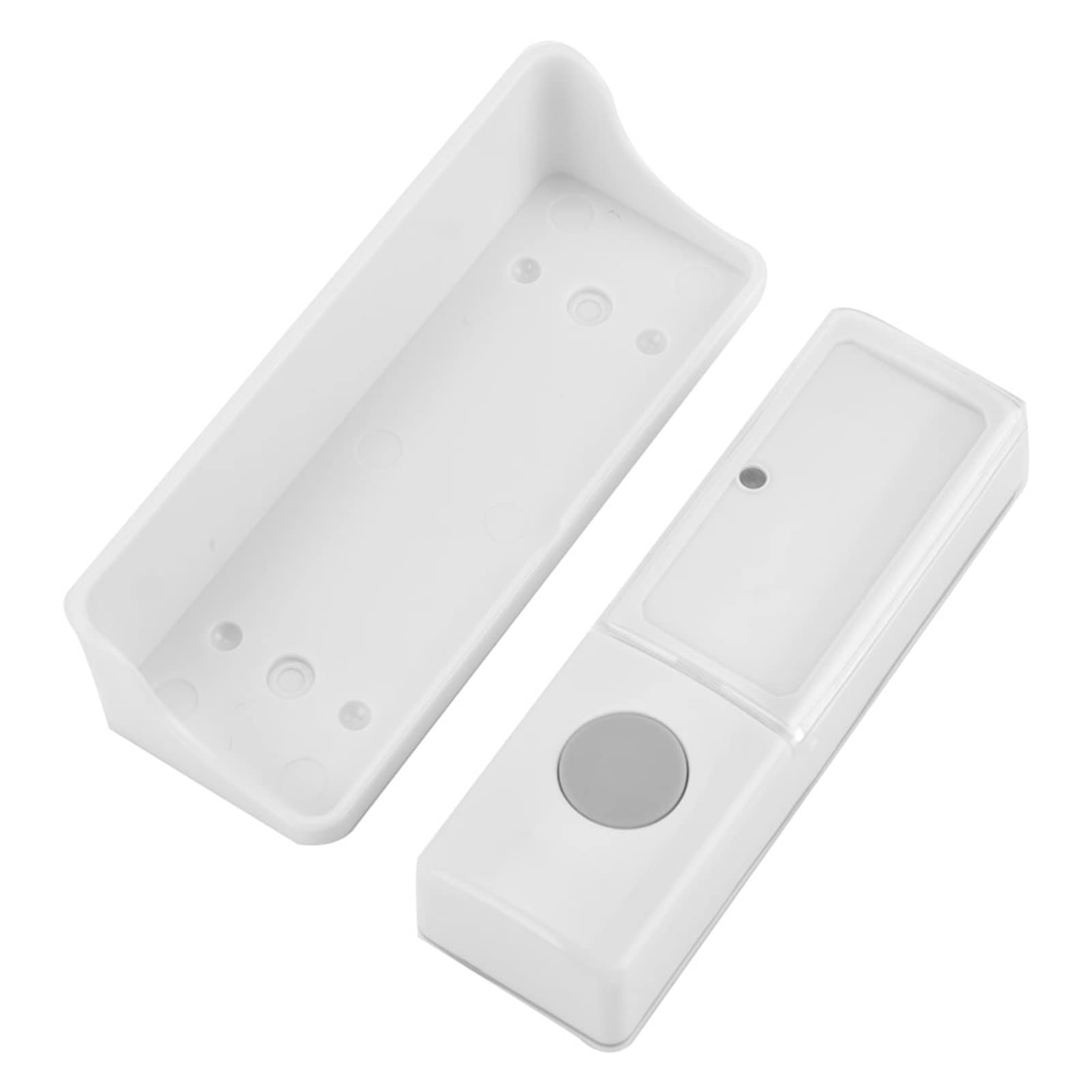 Sonnette sans Fil 200 mètres Télécommande Étanche Sonnette Domestique Téléchargement MP3 Anneau de Sonnette sans Fil (Blanc)