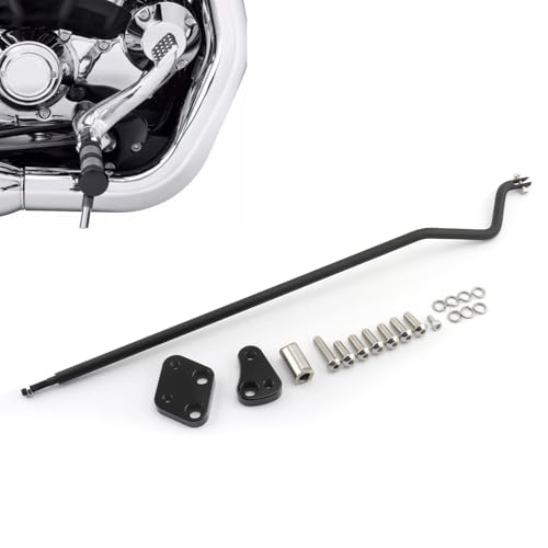 Kit adaptateur de commande direction avant pour réduire la portée sur Harley FXDWG noir