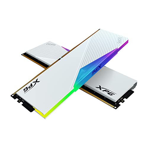 Image of ADATA XPG Lancer RGB 16GB (1 * 16 GB) DDR5 6000 MHz CL 40-40-40 U-DIMM Desktop Memory RAM - AX5U6000C4016G-CLARWH (White)