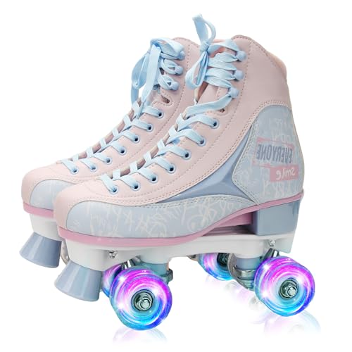 LKD Adjustable Roller Skates for Kids & Teens
