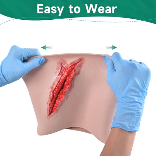 Image of Thigh Trauma Wound Model for EMS & First Aid Training | Puncture Wound Trainer for Stop the Bleeding Practice