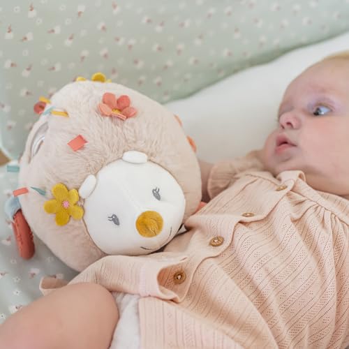 Hérisson d'activité Zoë Nattou en polyester beige de 22 cm - 4
