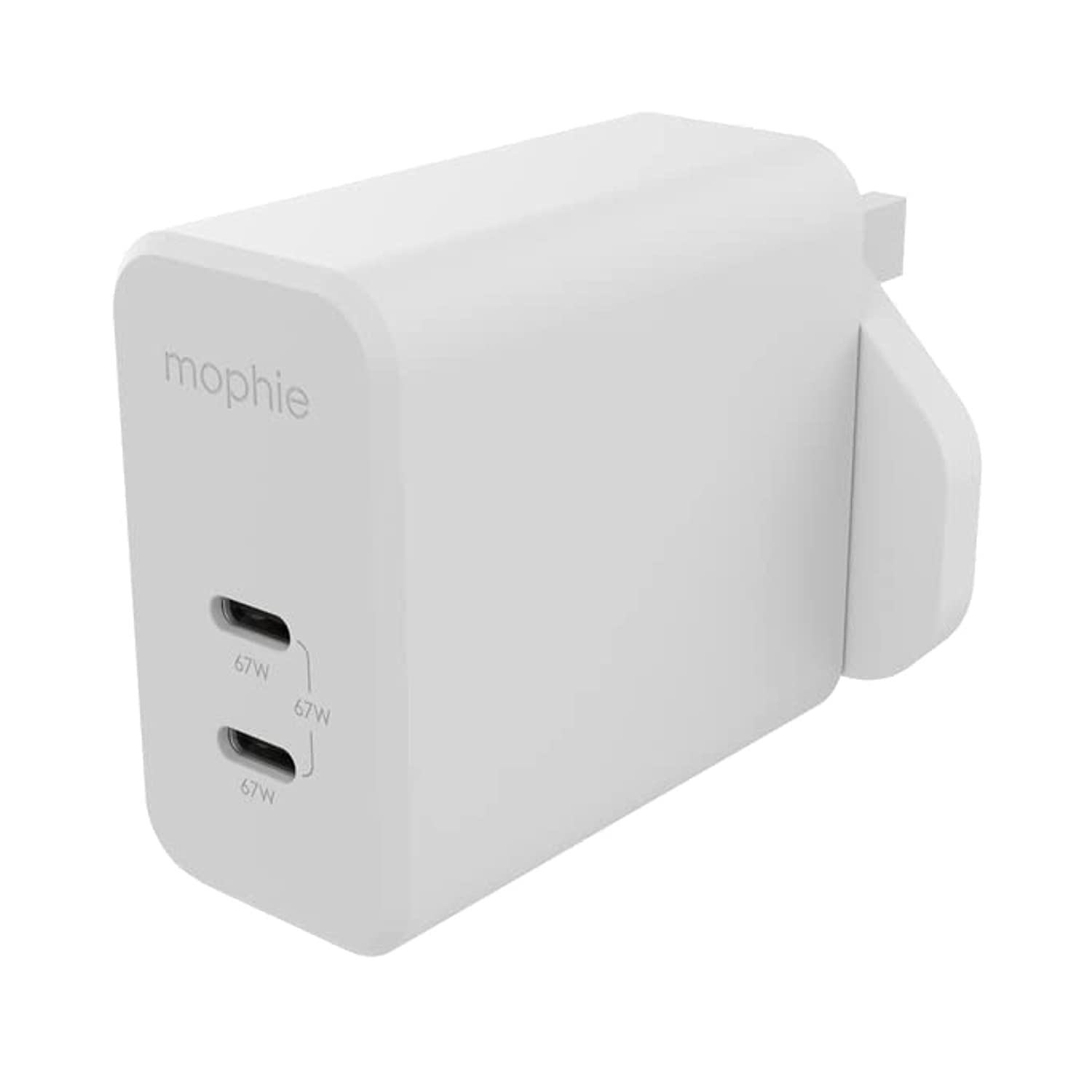 Mophie Wall Charger 67W Gan Usb-C Dual Uk 2Xusbc