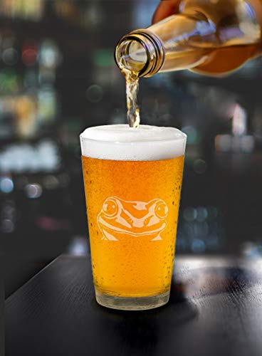 Wirester Frog Pint Glass For Beer, Cocktails, Fruit Juices - 16 Oz #TOP3